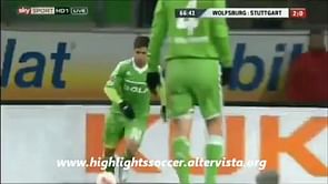 Video: VfL Wolfsburg 2 vs 1 VfB Stuttgart