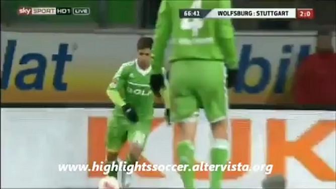 Video: VfL Wolfsburg 2 vs 1 VfB Stuttgart