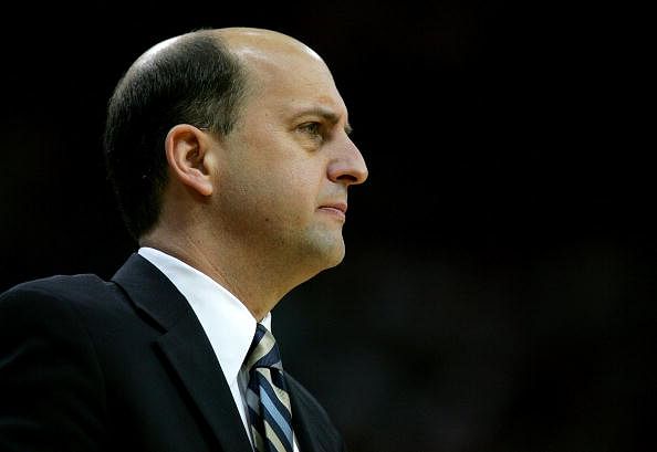 Coach turned commentator, Jeff Van Gundy. 