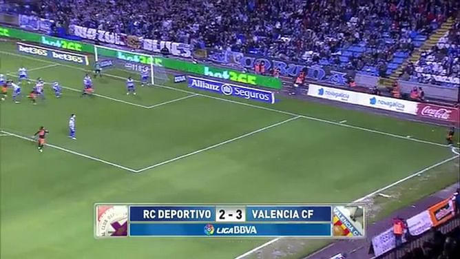 Video: Deportivo La Coruna 2-3 Valencia