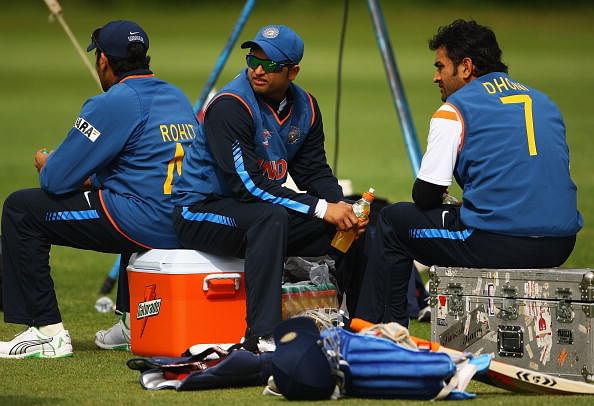 Satire: "Rohit Sharma part of the Indian team's reservation policy" - Dhoni