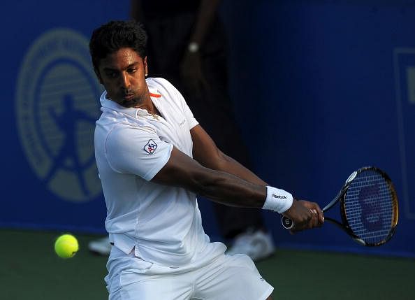 Indian tennis player Prakash Amritraj pl