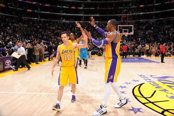 New Orleans Hornets v Los Angeles Lakers