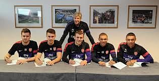 The changing core of Arsenal