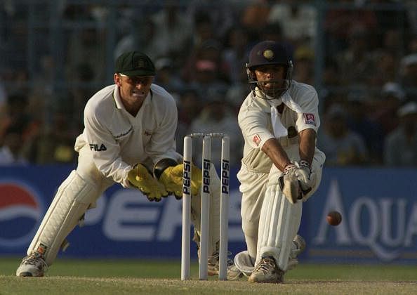 India v Aust X Dravid