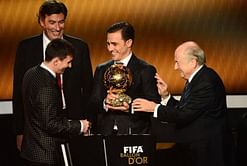 Gilded Messi takes his seat in pantheon of greats