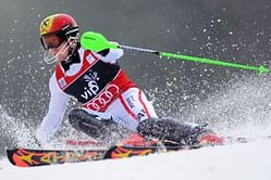 Hirscher defends Adelboden slalom title