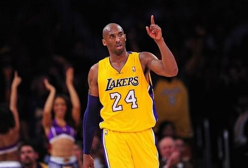 Los Angeles Lakers superstar Kobe Bryant during an NBA game at the Staples Center in Los Angeles on January 15, 2013