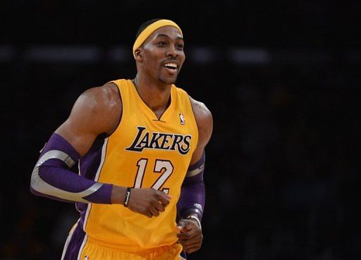 Los Angeles Lakers&#039; Dwight Howard is pictured during an NBA game at Staples Center on January 15, 2013