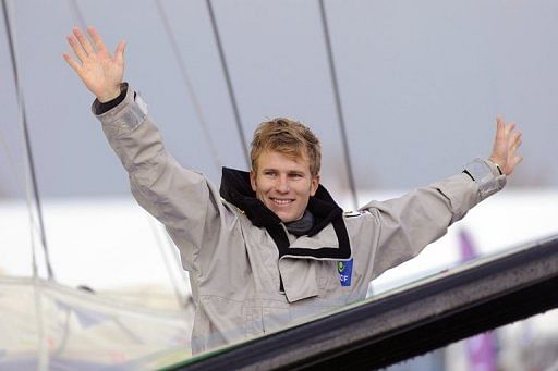 Gabart on course for record Vendee Globe win