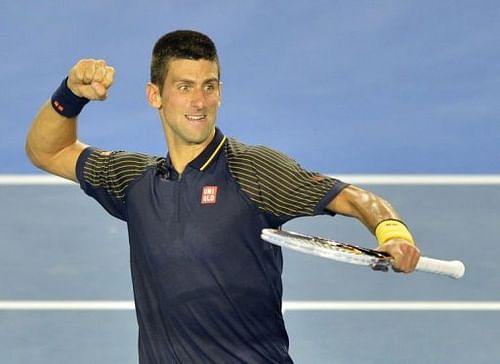 Serbia's Novak Djokovic, pictured in Melbourne, on January 24, 2013