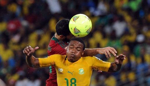 South Africa force draw and send Morocco out