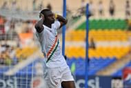 Niger's Moussa Maazou is pictured during their Africa Cup of Nations match against Tunisia on January 27, 2012