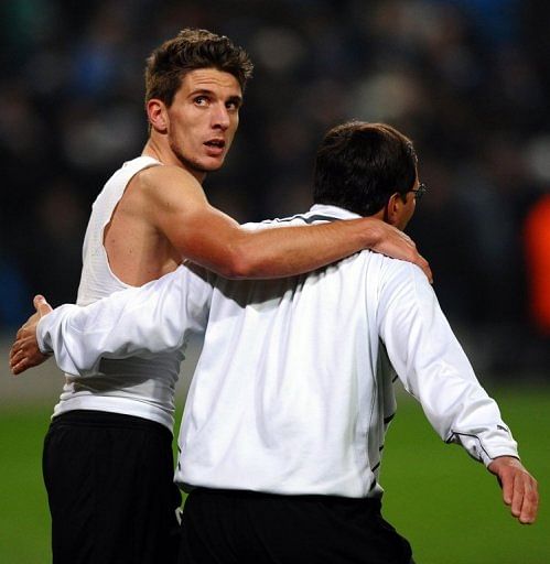Daniel Carrico (L), pictured after playing for Sporting Lisbon at Manchester City on March 15, 2012 Daniel Carrico (L), pictured after playing for Sporting Lisbon at Manchester City on March 15, 2012