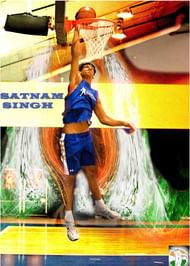 Satnam Singh finished with 19 points