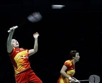 Controversial Chinese women's badminton duo honoured