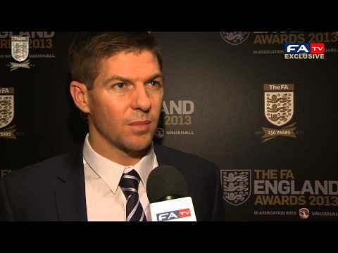 Video: Steven Gerrard after winning England Player of the Year 2012