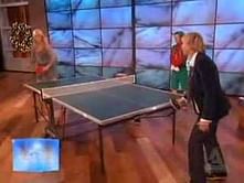 Video: Sharapova plays Ping Pong