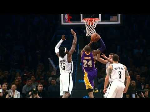 Video: Kobe Bryant's HUGE throwdown in Brooklyn