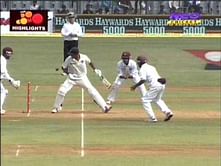 Video: Dravid plays football to save his wicket