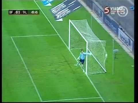 Video: Celtic player scores from a bullet shot