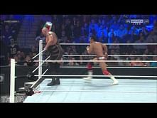 Video: Major botch as Alberto Del Rio fails a bucket kick at Elimination Chamber 2013