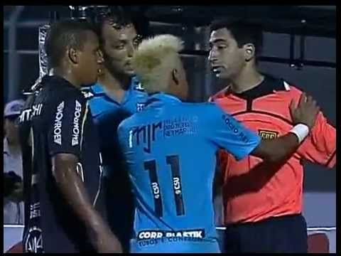 Video: Neymar sent off unjustly