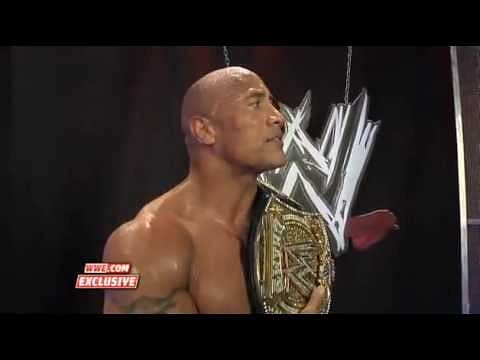 Video: The Rock's post match interview at Elimination Chamber