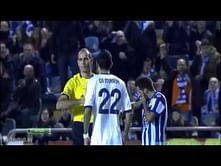 Video: Angel Di Maria gets two yellow in 10 seconds!