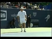 Video: The lighter side of tennis