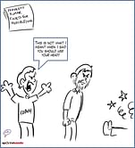 Comic: Praveen Kumar misunderstands