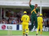 Shaun Pollock dismisses Steve Waugh