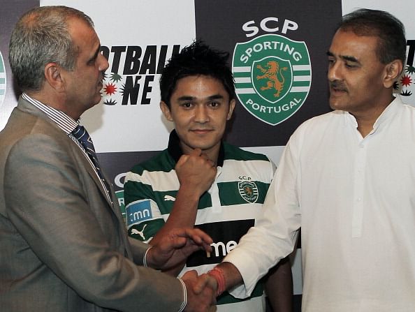 Sunil Chhetri Joins Sporting Clube De Portugal