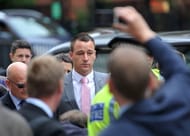 LONDON, ENGLAND - JULY 09: Chelsea FC football player John Terry arrives at Westminster Magistrates court to stand trial for allegedly racially abusing Anton Ferdinand, on July 9, 2012 in London, England.