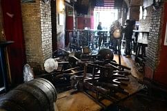 Spurs fans attacked in Lyon pub