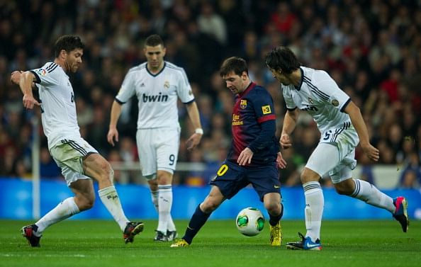 Messi and Arbeloa involved in spat