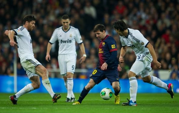 Messi and Arbeloa involved in spat