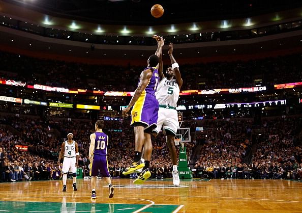 Los Angeles Lakers v Boston Celtics