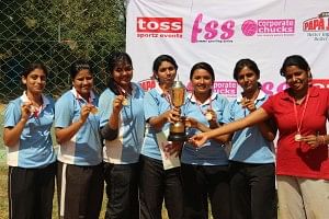 Cognizant-A / winners of &quot;Corporate Chucks - 2013&quot; organized by &quot;toss sportz eventz&quot;