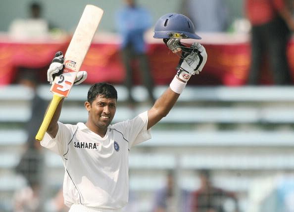 Indian cricketer Wasim Jaffer reacts aft