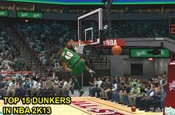 NBA 2K13: Top 15 Dunkers