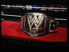 The Rock unveils a new WWE Championship belt