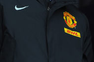 Display of United's major sponsors-Nike And DHL