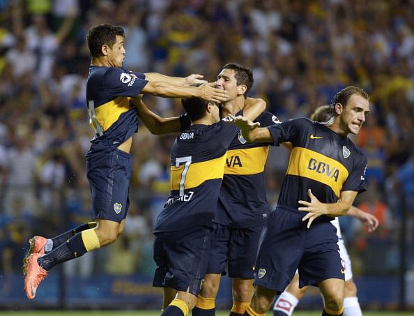 Boca Juniors overcome Barcelona 2-1