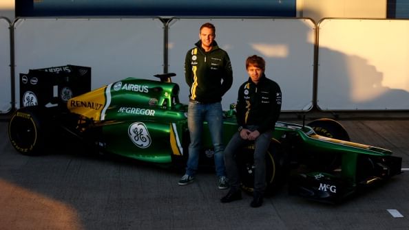 Caterham launch 2013 car