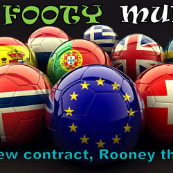 The Footy Mumble: Frankie's new contract, Rooney the Hooligan!