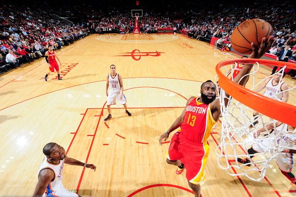 Harden's career high 46 lead Rockets past Thunder - 5 talking points