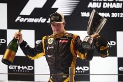 Kimi Raikkonen minds his own business