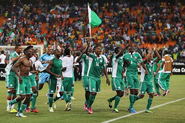 Nigerian president lauds team for African Cup of Nations win