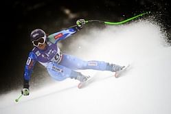 Maze wins world super-G gold as Vonn crashes